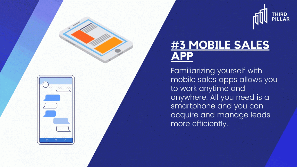 Use a mobile sales app