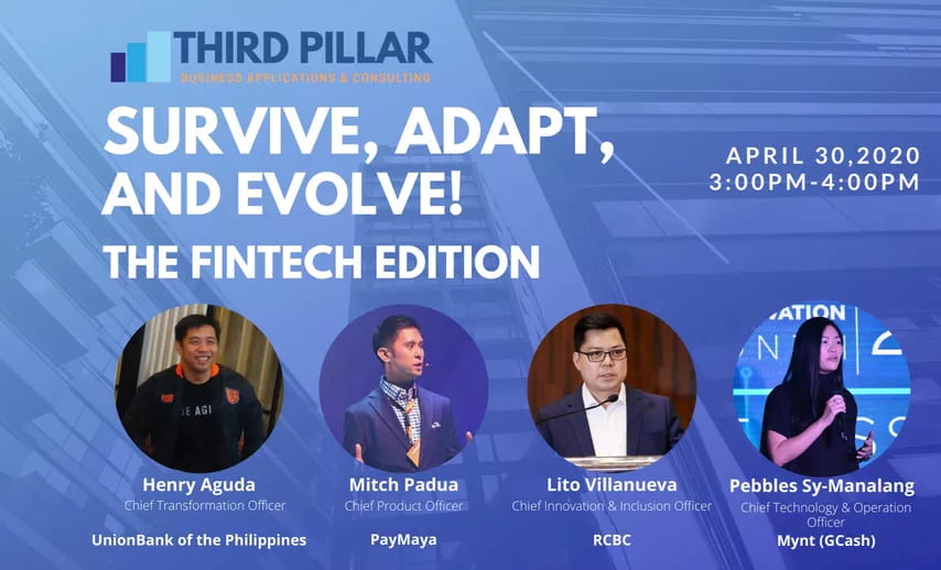 Survive, Adapt, and Evolve! The FINTECH Edition