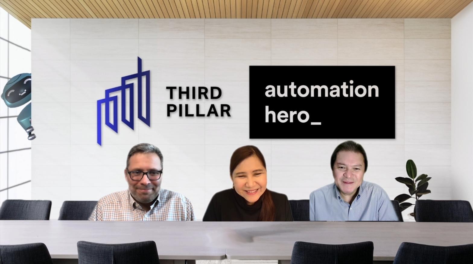 Third Pillar offers new services in partnership with Automation Hero