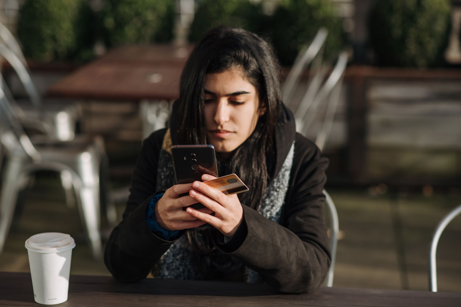 Girl With Mobile